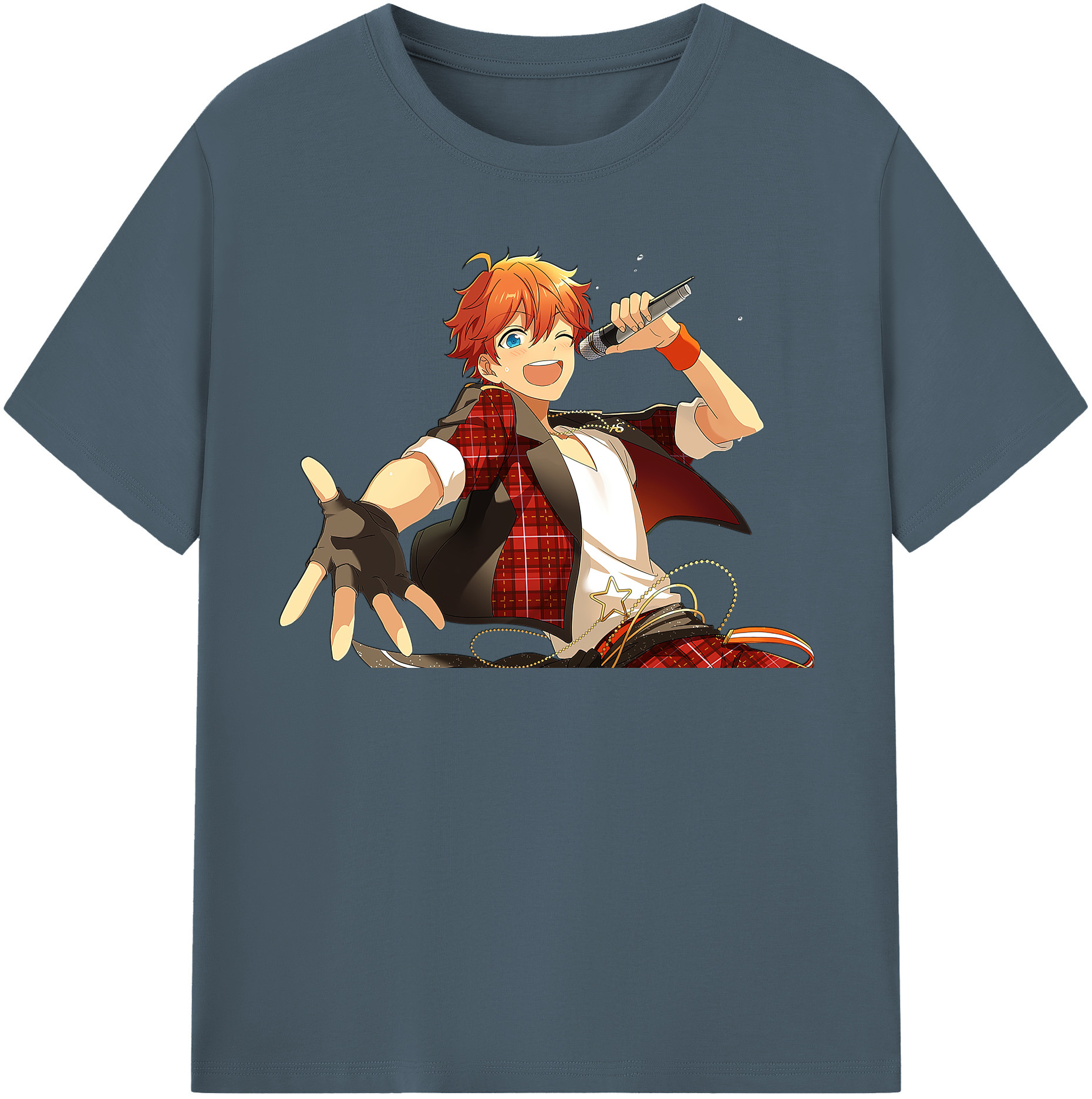 （画像用） あんさんぶるスターズ! Ensemble Stars 綿100％半袖Tシャツ（フロントプリント）